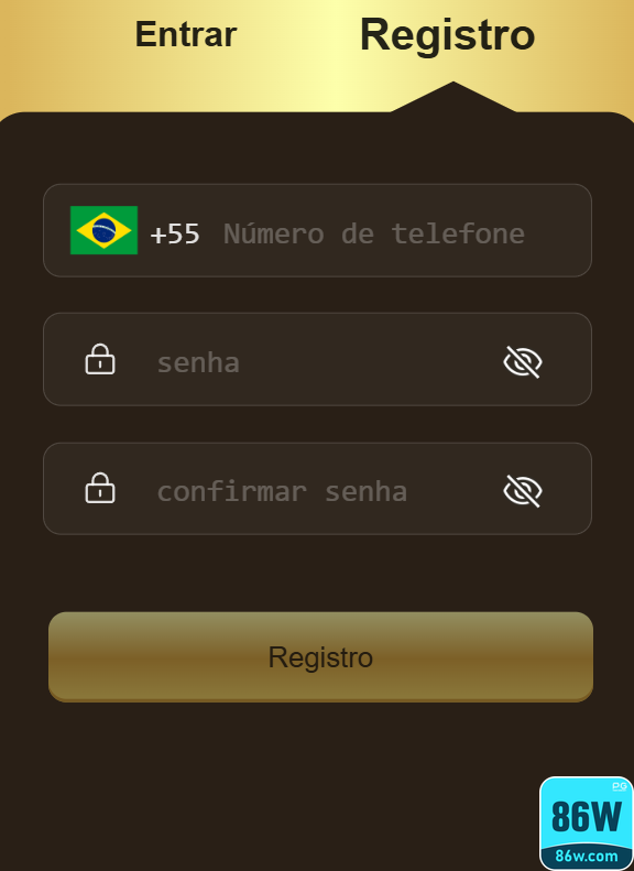 86w.com Cadastro Vantagens